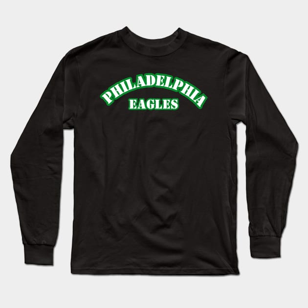 Philly eagles Long Sleeve T-Shirt by Whisky1111